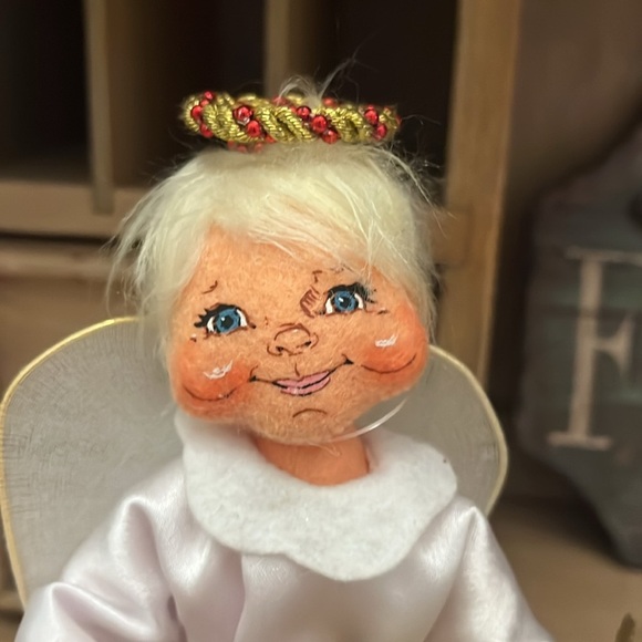 Annalee “Get Your Wings Angel” Holiday Decor Bell 9” - Picture 2 of 10